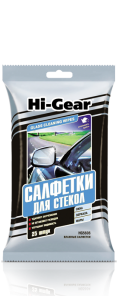 Салфетки HI-GEAR для стекол (20шт)