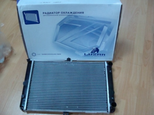 Радиатор ОЖ CHEVROLET LANOS 1.1/1.3 -АС/MT MILES