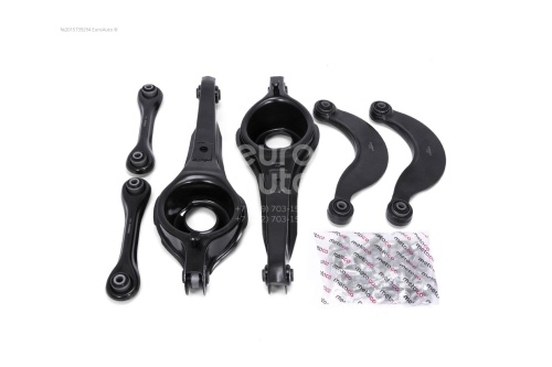 Рычаги FORD FOCUS I/II задн METACO (6рыч+крепеж/ПРЯМОЙ нижн рыч))