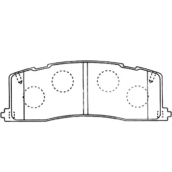 Колодки торм TOYOTA PREVIA/ESTIMA задн KASHIYAMA GDB1138