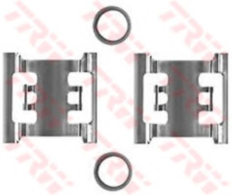 Р/к колодок FORD TRANSIT 91-00 14"/15" пер TRW PFK340