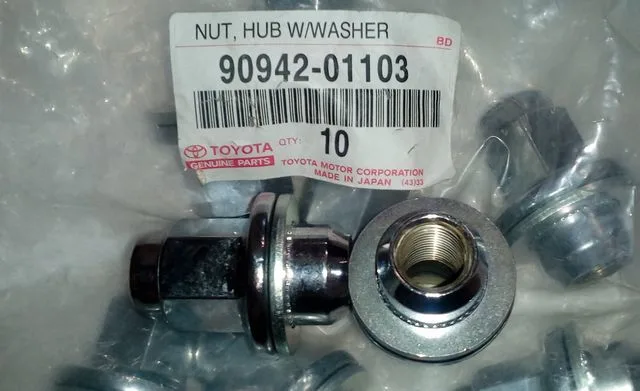 Гайка колесная TOYOTA OE(m14x1.5/48/ключ 22)