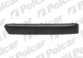 Решетка бампера FORD FOCUS II 05-08 пер лев над п/т черн ATEk