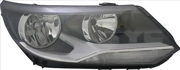 Фара VW TIGUAN 11-16 прав галоген TYC