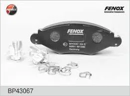 Колодки торм PEUGEOT 206 пер FENOX GDB1500=264320