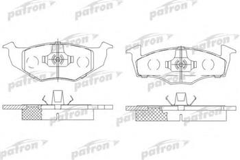 Колодки торм VW GOLF III пер PATRON GDB1218=260900