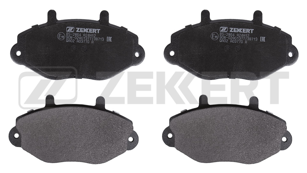 Колодки торм FORD TRANSIT 91-00 пер 15" ZEKKERT GDB1080=GDB1573 (+PFK340)