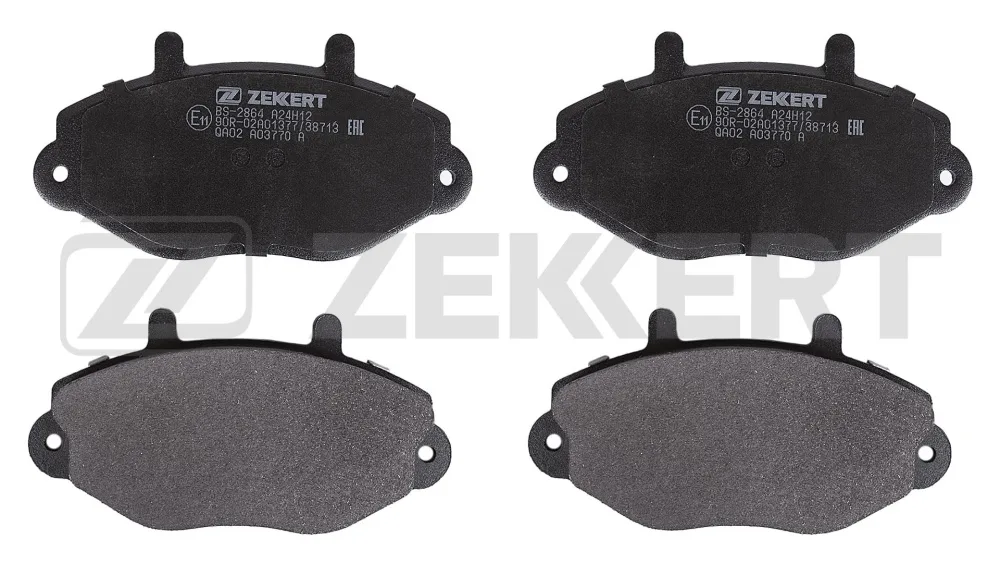Колодки торм FORD TRANSIT 91-00 пер 15" ZEKKERT GDB1080=GDB1573 (+PFK340)