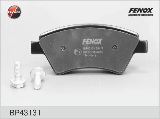 Колодки торм RENAULT LAGUNA/MEGANE II пер FENOX GDB1552=297600 (LM1B)