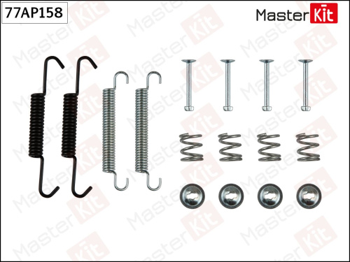 Р/к колодок ручника HYUNDAI/KIA MASTERKIT