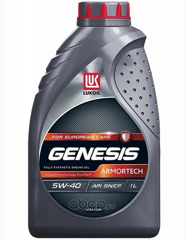 Масло мот ЛУКОЙЛ 5W40 GENESIS ARMORTECH SN/CF 1L