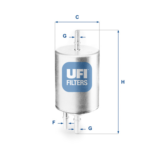 Фильтр топл VAG UFI WK720/3=KL571