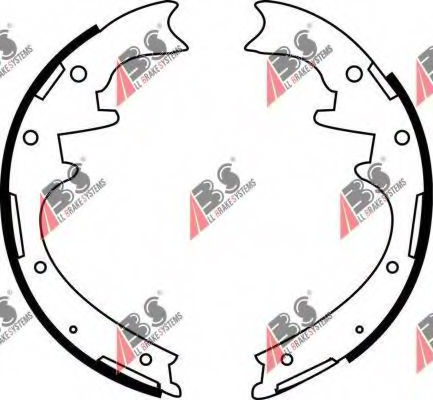 Колодки торм FORD RANGER 4WD задн ABS (254x65)