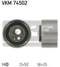 Ролик ГРМ KIA 1.8 OE VKM74502=GT370.22=531067020