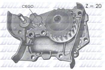 Насос водяной RENAULT LOGAN 09-/LARGUS DOLZ P842=1641