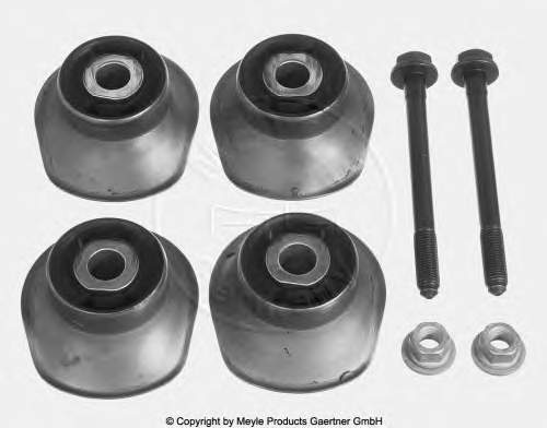 Сайлентблок балки VW PASSAT 88-97 STELLOX (4шт+крепеж)