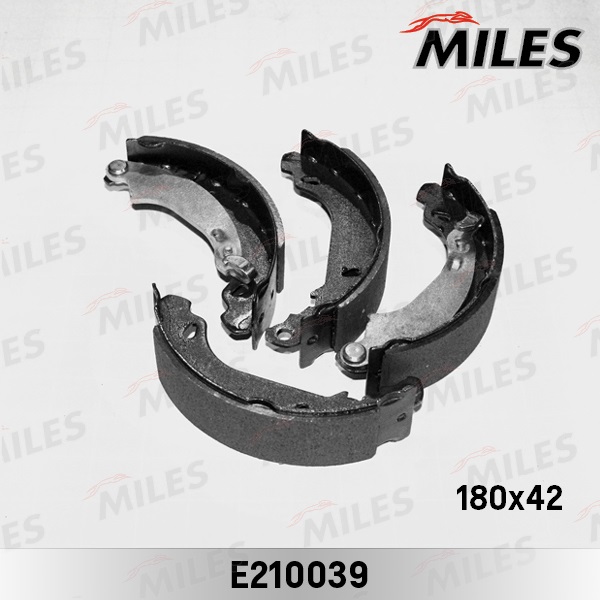 Колодки торм RENAULT LOGAN/SYMBOL зад бараб MILES (180x42/для BOSCH) GS8669