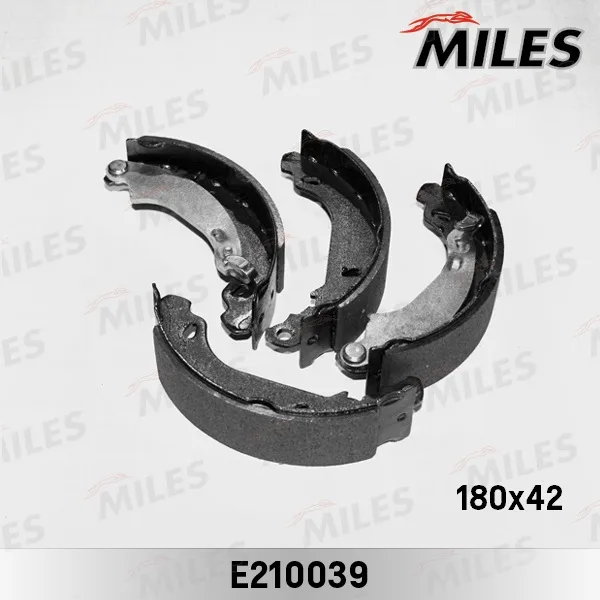 Колодки торм RENAULT LOGAN/SYMBOL зад бараб MILES (180x42/для BOSCH) GS8669