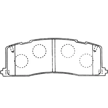 Колодки торм TOYOTA PREVIA/ESTIMA задн KASHIYAMA GDB1138