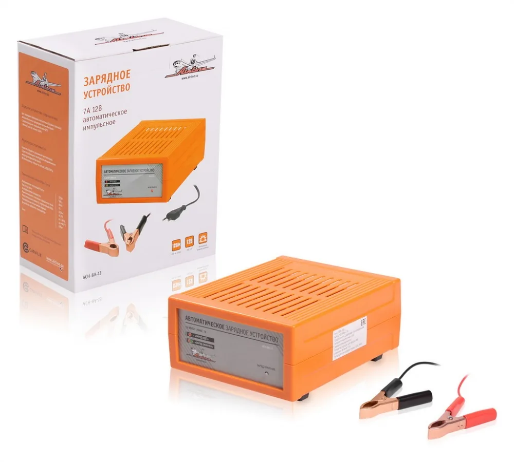 Зарядное устройство AIRLINE 12V 7A (автомат)