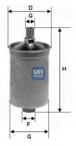 Фильтр топл VAG UFI WK853/1