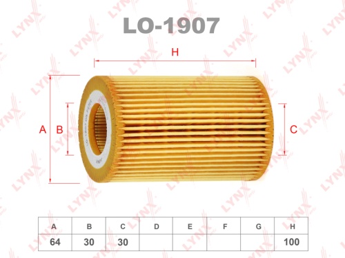 Фильтр масл MB CDTi 10- LYNX HU7010z