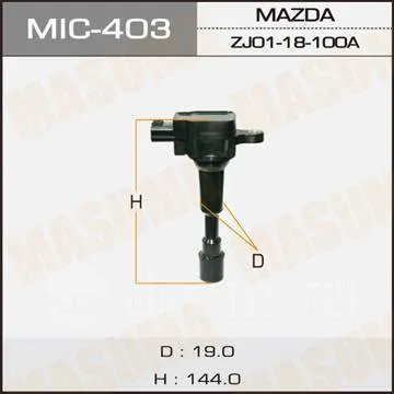 Катушка зажигания MAZDA 3 1.6 MASUMA