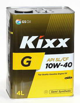 Масло мот KIXX 10W40 4L (SL/CF)