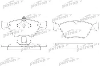 Колодки торм OPEL OMEGA B пер PATRON GDB1166=246800