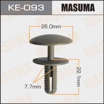 Пистон MASUMA (7.7mm)