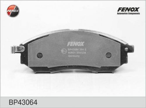 Колодки торм NISSAN PATHFINDER/NAVARA/QASHAQAI +2 пер FENOX GDB3392=285214