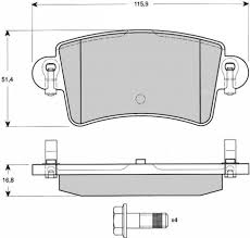 Колодки торм OPEL MOVANO зад PATRON GDB1470=283300