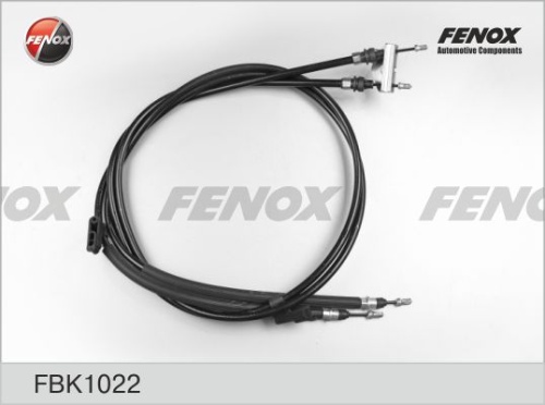 Трос ручника FORD FOCUS II/C-MAX 05- FENOX (диски)