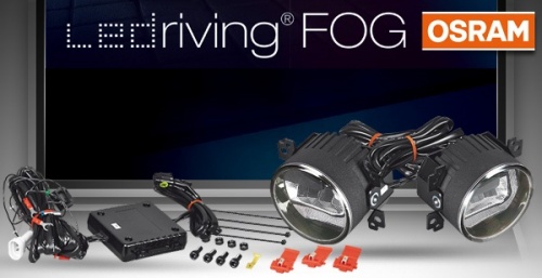 Фары п/т OSRAM LED (пара) +ход огни