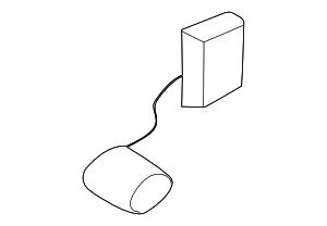 Датчик уровня топлива HYUNDAI SANTA FE 00- OE PDA-523