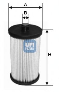 Фильтр топл VW CRAFTER UFI PU816x