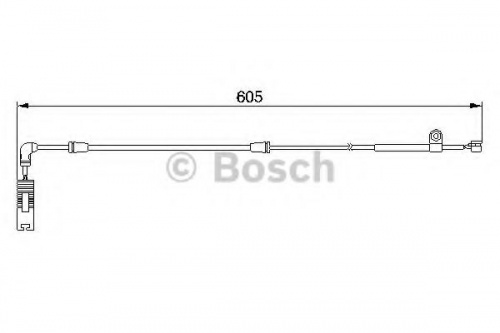 Датчик износа колодок BMW E46 пер BOSCH