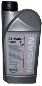 Масло тран NISSAN ATF MATIC FLUID J 1L (7х ступ)