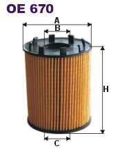 Фильтр масл OPEL FILTRON HU713/1x=OX371D (PURFLUX)
