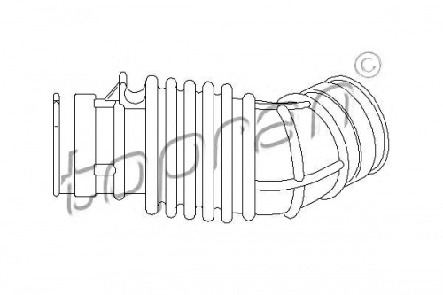 Патрубок воздухана OPEL HP