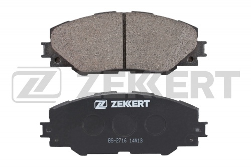 Колодки торм TOYOTA RAV4 06- пер ZEKKERT GDB3424=2123400