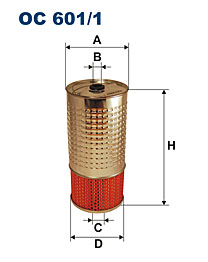 Фильтр масл MB 615-617 FILTRON PF1055/1n=OX78D