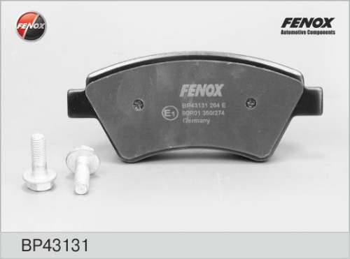 Колодки торм RENAULT LAGUNA/MEGANE II пер FENOX GDB1552=297600 (LM1B)