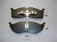 Колодки торм DODGE CARAVAN 95- пер JP GDB4091