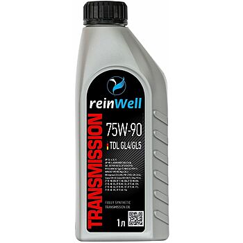 Масло тран ReinWell 75W90 TDL GL4/GL5 1L