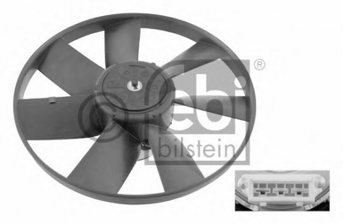 Вентилятор ОЖ VW PASSAT B3/G3 FEBI