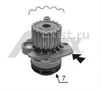 Насос водяной AUDI/VW 1.9/2.0TDI HEPU 1775