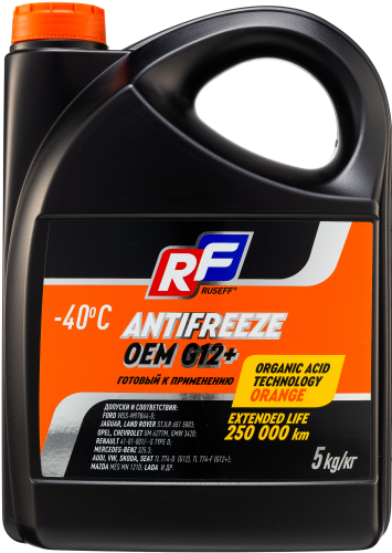 Антифриз RUSEFF G12+ 5L