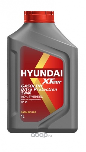 Масло мот HYUNDAI/KIA 5W40 XTEER 1L (SN)