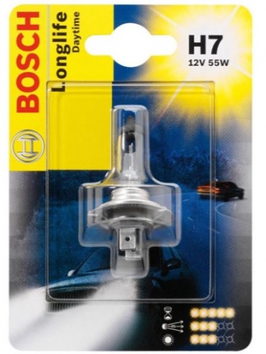 Автолампа H7 BOSCH LONGLIFE